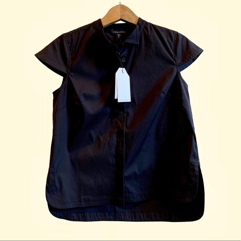 Universal Standard Aster Tuxedo Collar Shirt
